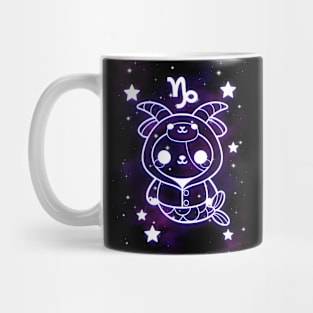 Capricorn kawaii zodiac sign Mug